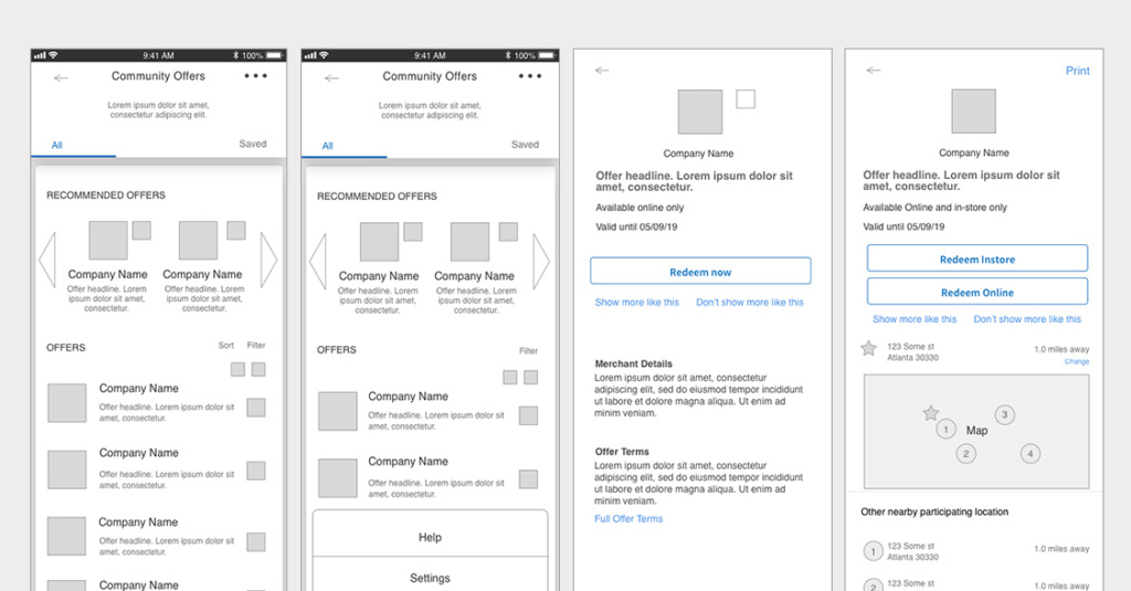 Wireframes