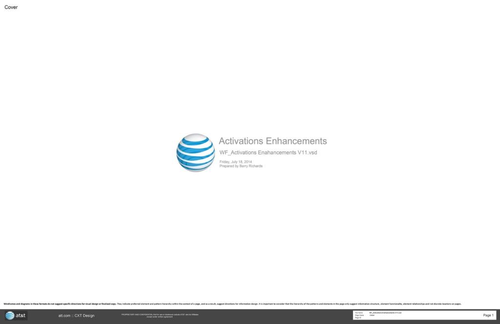 Activations Enhancements