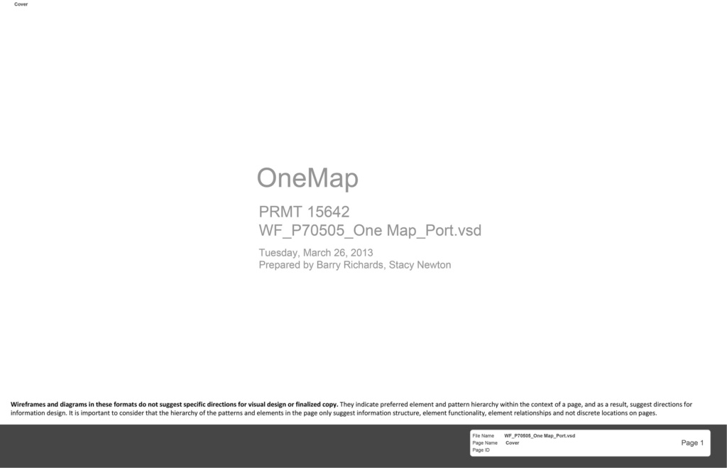 One Map